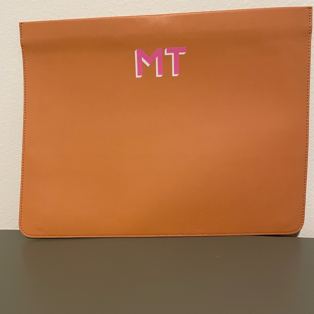 Mark & Graham Tan Fillmore Laptop Sleeve